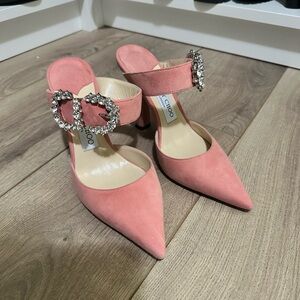 Jimmy Choo Pink Mules